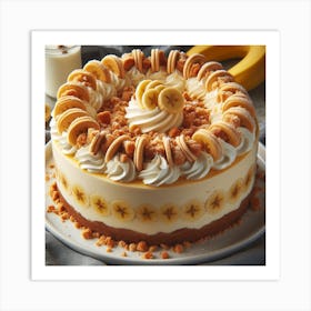 Banana Cake 1 Art Print