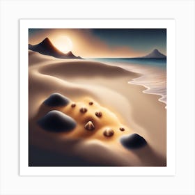 Sands Of Time Art Print