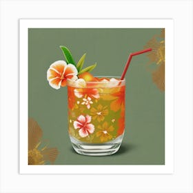 Hawaiian Cocktail 6 Art Print