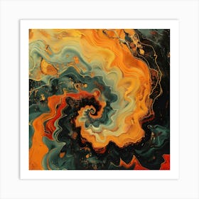 Abstract Painting 16 Art Print