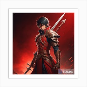 Samurai Warrior Art Print