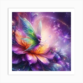 Fairy Flower Art Print