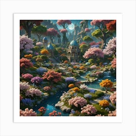 Fairytale Forest 43 Art Print