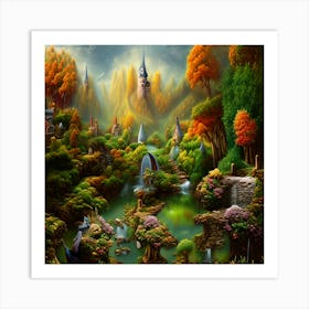 Land Of Fantasy Art Print