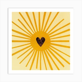 Sunburst Art Print