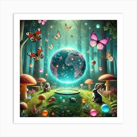 Fairy Forest 22 Art Print