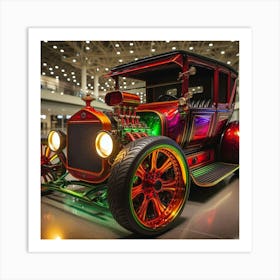 Model T Hot Rod Art Print