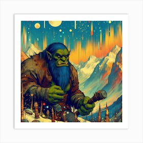 Ogre S Lair 8 Art Print