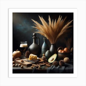 Autumn Still Life Art Print