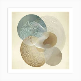 Simple abstract 2 Art Print