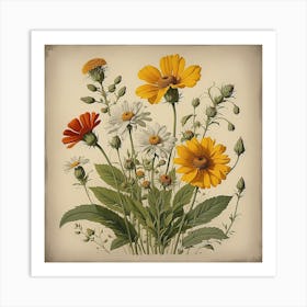 Wildflowers Art Print