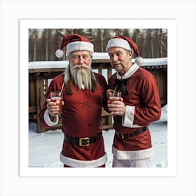 Santa Claus 1 Art Print