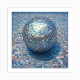 Disco Ball Art 45 Art Print