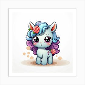 Cute Pony 2 Art Print