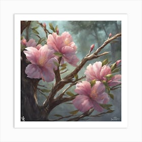 Sakura Blossoms Art Print