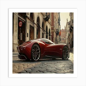 Stylish Car Art Print