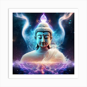 Buddha meditation #6 Art Print