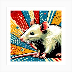 Pop Rat 2 Art Print