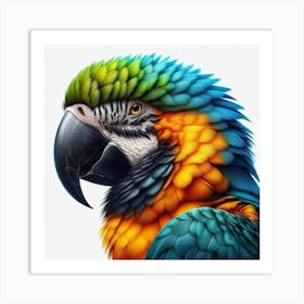 Macaw Art Print