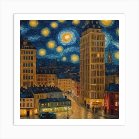 Starry Night Art Print