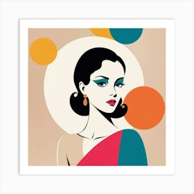 Fashion Girl Art Print