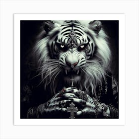 White Tiger 59 Art Print