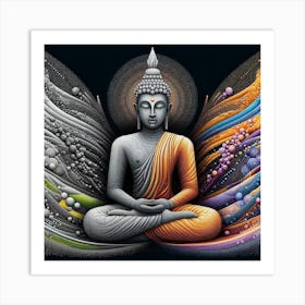 Buddha 44 Art Print