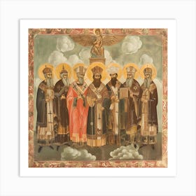 Russian Iconography 1 Art Print