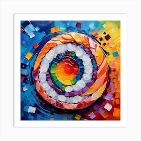 Lollipop Art Print