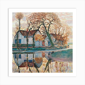 House By The Water Art Print