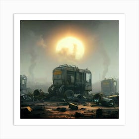 Apocalypse City 1 Art Print