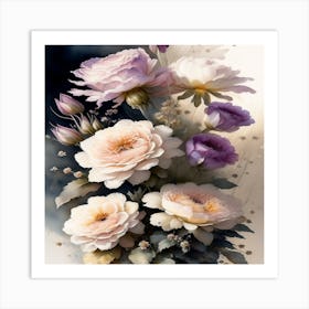 Flowers In A Vase Art Print