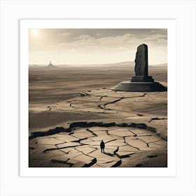 Desert Landscape Art Print