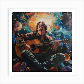 Acoustic Guitar Art Print