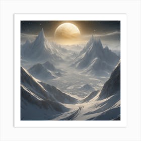 Mountain Landscape 3 Art Print