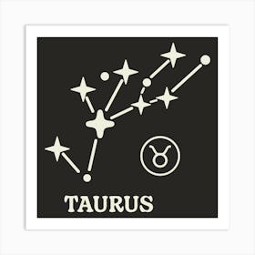 Taurus Zodiac Sign Poster