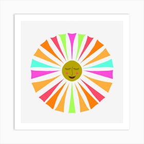 Sunshine Glowing Art Print