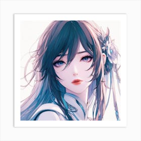 Anime Girl (67) Art Print