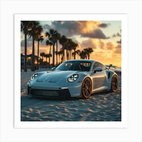 Porsche 911 Gt3 6 Art Print