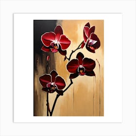 Orchids 1 Art Print