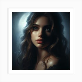 Dark Beauty 1 Art Print