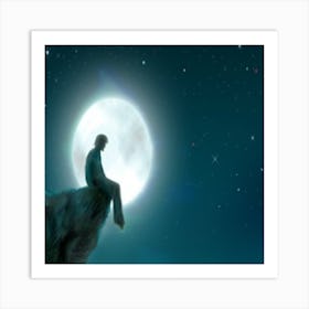 Full Moon Art Print