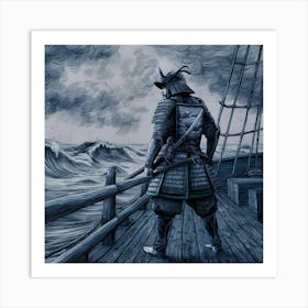 Samurai Art 91 Art Print