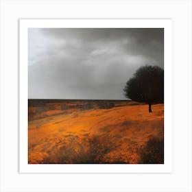 Lone Tree Art Print