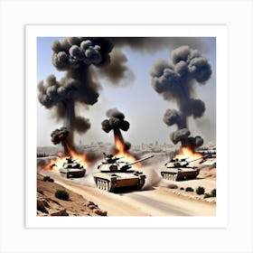 Iraq War 5 Art Print