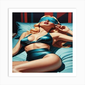 Blindfolded 3 Art Print