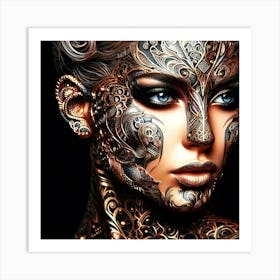 Portrait Artwork 185 Art Print