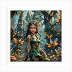 In The Forest Art Print