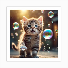 ooo! bubbles... Art Print