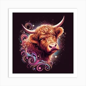 Highland Cow 1 1 Art Print